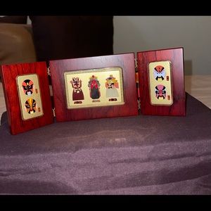 Beijing Opera facial mask Wood Art -Decor